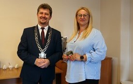 Burmistrz oraz pracownik SM