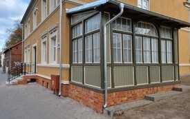 Budynek przy ulicy Mickiewicza 62 po remoncie