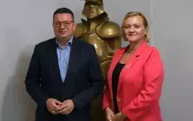 Wizyta Wiceministra Infrastruktury w Urzędzie Miasta Malborka 2