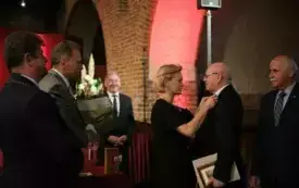 Uroczysta sesja Rady Miasta Malborka - wręczenie tytuł&oacute;w Zasłużony dla Miasta Malborka 33