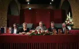 Uroczysta sesja Rady Miasta Malborka - wręczenie tytuł&oacute;w Zasłużony dla Miasta Malborka 38