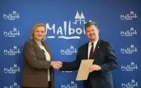 Miasto Malbork z umową w ramach Programu Ochrony Ludności i Obrony Cywilnej 2
