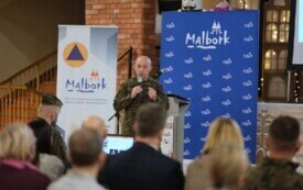 Pierwsze spotkanie z cyklu szkoleń informacyjnych poświęconych bezpieczeństwu mieszkańc&oacute;w 4