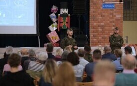 Pierwsze spotkanie z cyklu szkoleń informacyjnych poświęconych bezpieczeństwu mieszkańc&oacute;w 5