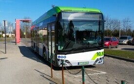 Testy elektrycznego autobusu w MZK 9