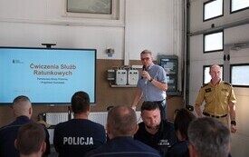 Ćwiczenia Powiatowej Straży Pożarnej organizowane wraz z Polską Sp&oacute;łką Gazownictwa 2