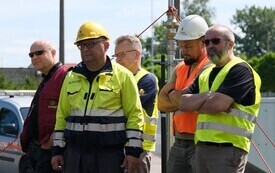 Ćwiczenia Powiatowej Straży Pożarnej organizowane wraz z Polską Sp&oacute;łką Gazownictwa 4