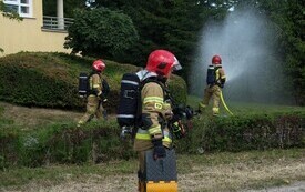 Ćwiczenia Powiatowej Straży Pożarnej organizowane wraz z Polską Sp&oacute;łką Gazownictwa 26