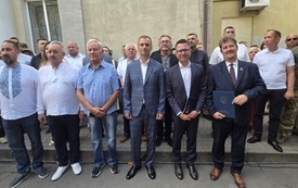 Głowy delegacji miast partnerskich