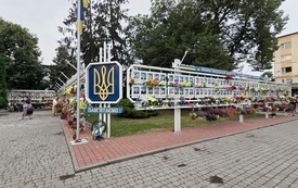 Zdjęcia poległych w centrum Włodzimierza