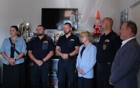 Uroczystość z okazji Dnia Straży Miejskiej - nadanie awans&oacute;w 7
