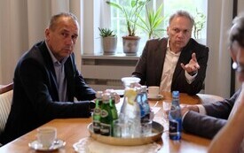 Rozmowy samorządowc&oacute;w o przedłużeniu bulwaru nad Nogatem 2