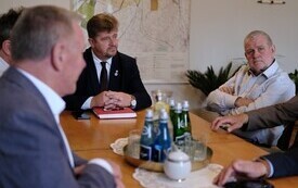 Rozmowy samorządowc&oacute;w o przedłużeniu bulwaru nad Nogatem 4