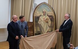 Po ponad 80 latach od powstania zaprezentowano odnaleziony obraz &bdquo;Matka Boska Malborska&rdquo; z 1942 roku 9