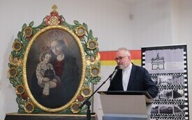 Po ponad 80 latach od powstania zaprezentowano odnaleziony obraz &bdquo;Matka Boska Malborska&rdquo; z 1942 roku 12