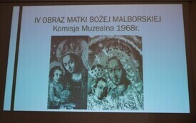 Po ponad 80 latach od powstania zaprezentowano odnaleziony obraz &bdquo;Matka Boska Malborska&rdquo; z 1942 roku 13