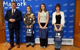 burmistrz z laureatami III kategorii