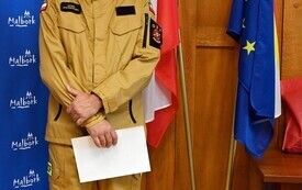 Jacek Chlebowicz, prezes OSP-RW Malbork