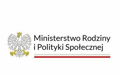 logo ministerstwa Rodziny i Polityki Społecznej
