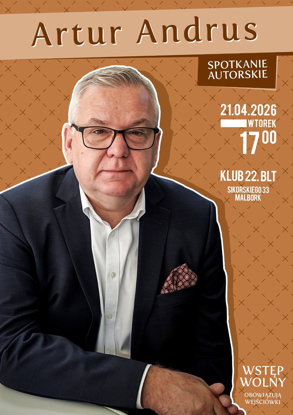 plakat wydarzenia, informacja w&nbsp;treści