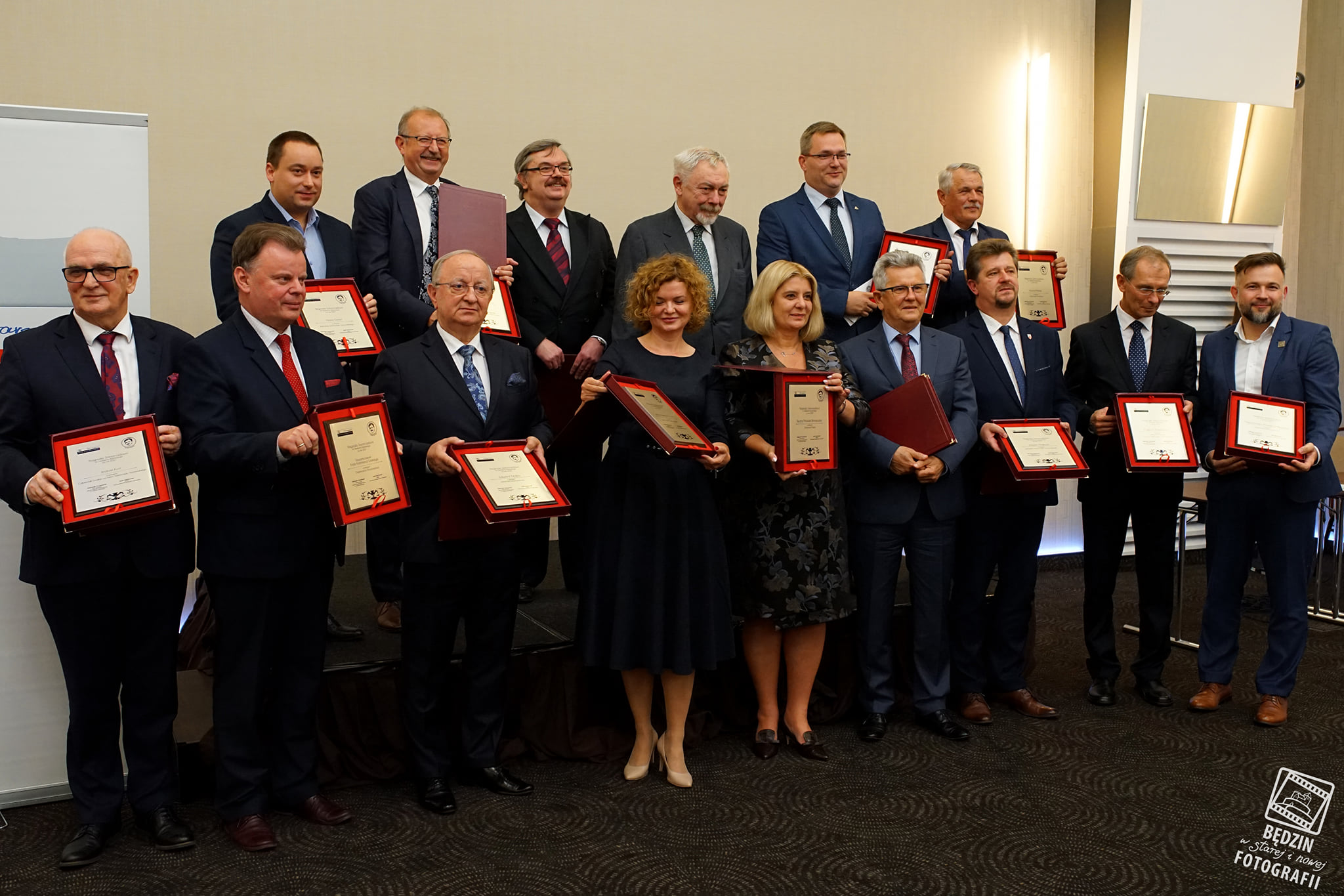 Nagrodzeni samorządowcy obecni na gali konkursowej