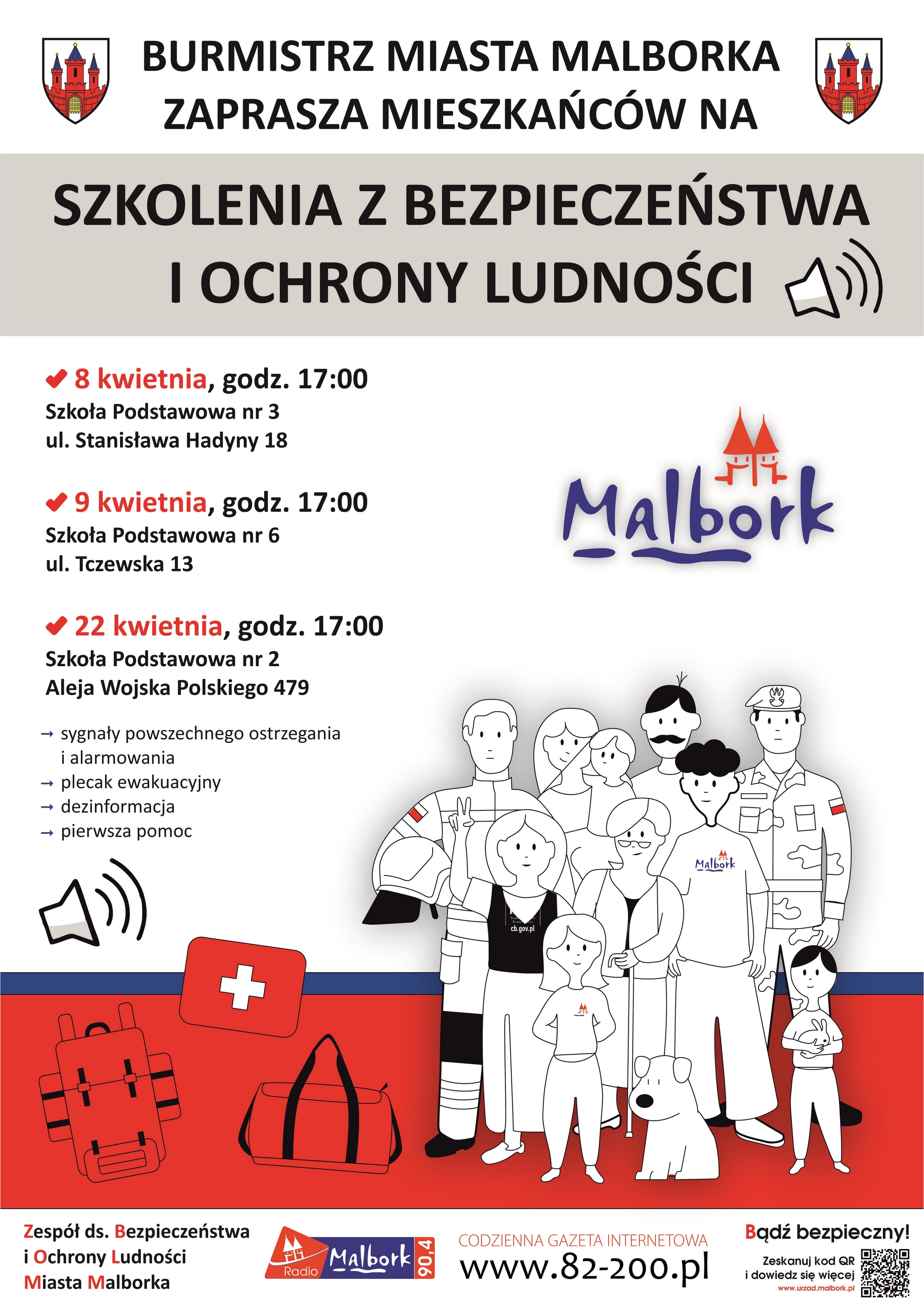 plakat szkoleń, informacja w&nbsp;artykule