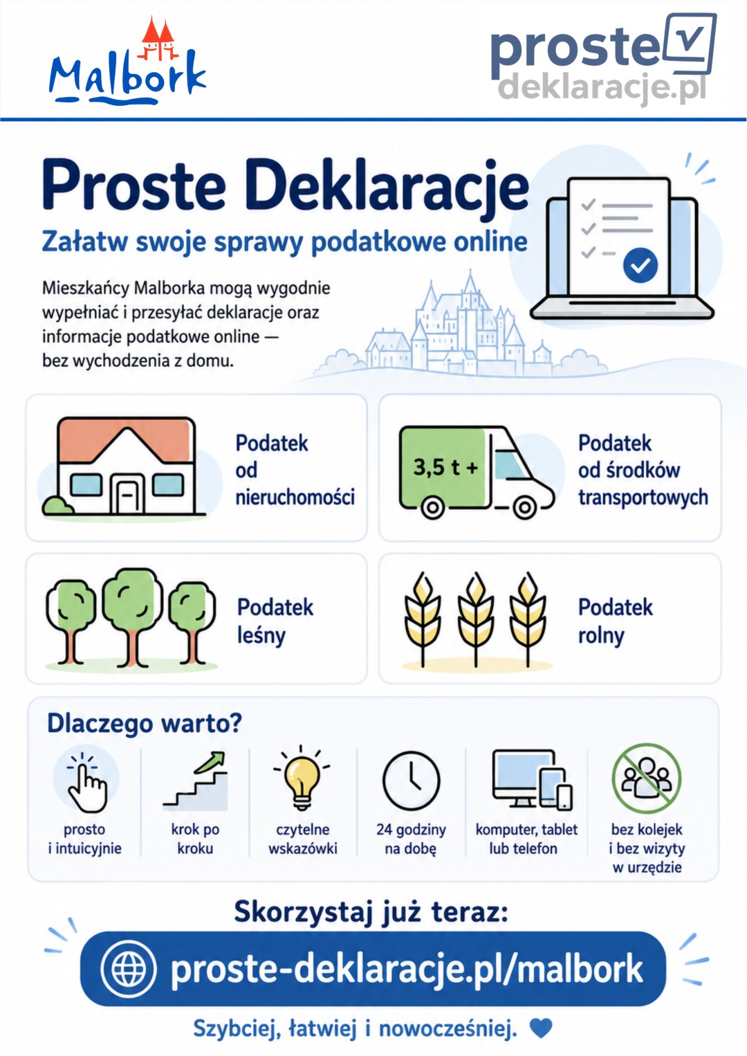 plakat informacyjny