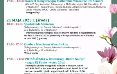 Zdjęcie do Malborskie Wiosenne Dni Seniora