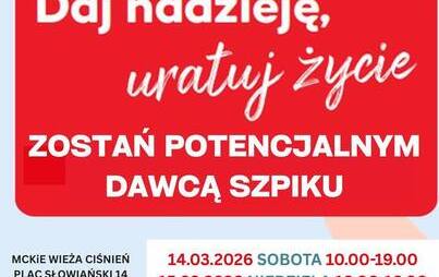 plakat wydarzenia, informacja w treści