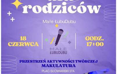 plakat wydarzenia, informacja w treści