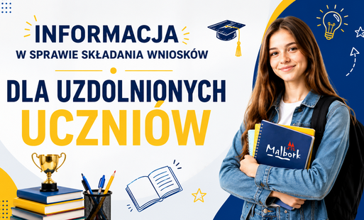 Zdjęcie do Informacja w sprawie składania wniosk&oacute;w o stypendium dla uzdolnionych uczni&oacute;w
