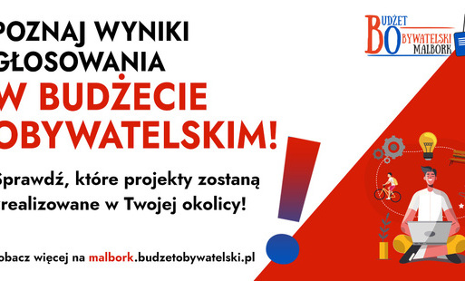 Zdjęcie do Znamy wyniki głosowania na Budżet Obywatelski Malborka 2027