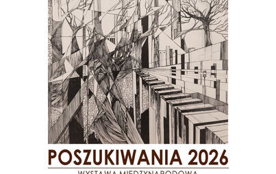 plakat z pracą graficzną