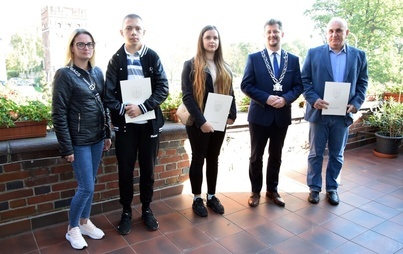 Zdjęcie do Nagrody Burmistrza Miasta Malborka dla lekkoatlet&oacute;w SKS &bdquo;Sok&oacute;ł&rdquo;